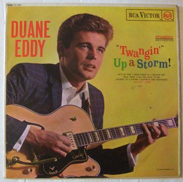 Виниловая пластинка DUANE EDDY - "Twangin'" Up A Storm! RD7568 RCA Victor 1963 Великобритания Рок Б/у