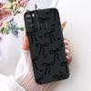 Case for Itel Vision 1 Pro Matte Soft Silicone Black butterfly  Shockproof Phone Bags For ItelS16 S 16 Vision1pro  Back Covers