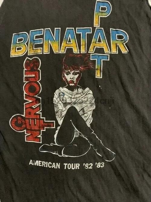 Pat Benatar Repeinr American tour T Shirt All Size S-5XL