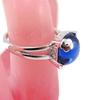 Bague Argent 'Lorette' Bleu