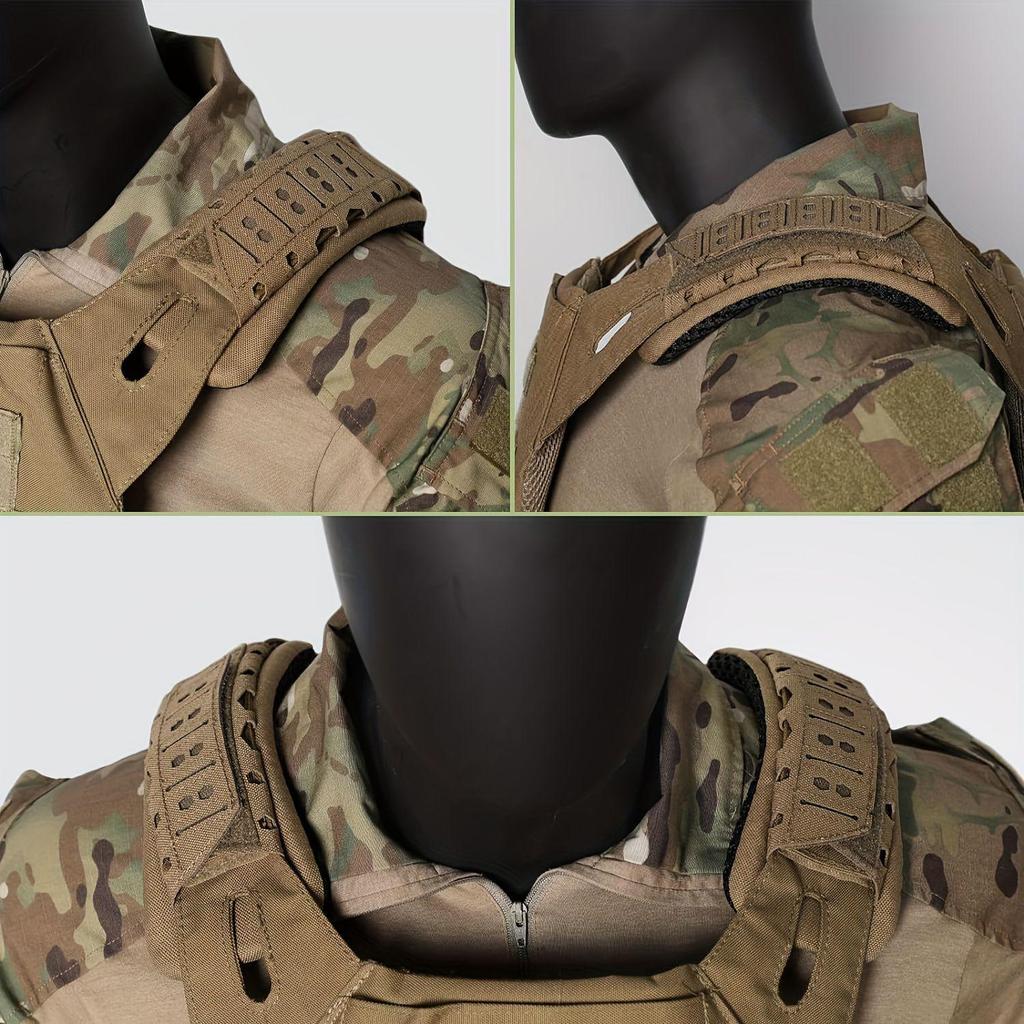 Тактическая накладка на плечо для улицы: Дышащая нескользящая накладка для рюкзаков и жилетов