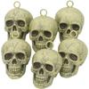 Skulls - SIROCO - Set of 6 - 10 Cm - Plastic - Halloween Decoration
