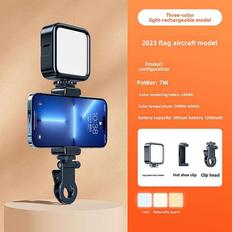 Mini Portable LED Selfie Fill Light for Mobile Photos and Videos