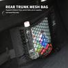 Car Double Mesh Trunk Storage Mesh Item Fixed Net Elastic Strap For Volvo V60 V90 S60 S80 S90 C30 XC40 XC60 XC70 XC90 V40
