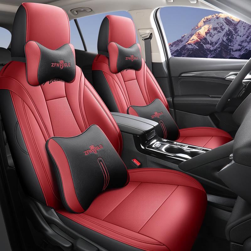 Buick Envision Full Coverage Leather Seat Cover - All-Season, Universal Fit.