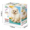 EPOCH 108-Piece Jigsaw Puzzle Animals Pets Puppy Pomeranian Fuzzy 18.2×25.7cm 01-071 with Adhesive Spatula Ticket