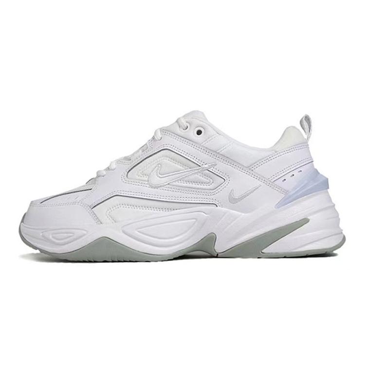Nike M2K Tekno Увеличивающие рост Увеличивающие рост Низкие Кроссовки на массивной подошве Женские Белые AO3108-100(КомандаС-)