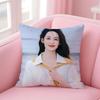 Popular fashion Elegant Chinese actress LLi Qin Cushion Cover Pillow Case Soft Friendly Fabric  Concealed Zipper