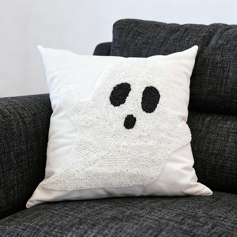 Simple Line Print Square Pillow Cover 45x45cm Sofa Waist Cushion Case Home Decorative Throw Pillowcase