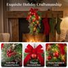 Pine Needles Christmas Tree Door Swag Christmas Tree Upside-down Branches  Door Hanging