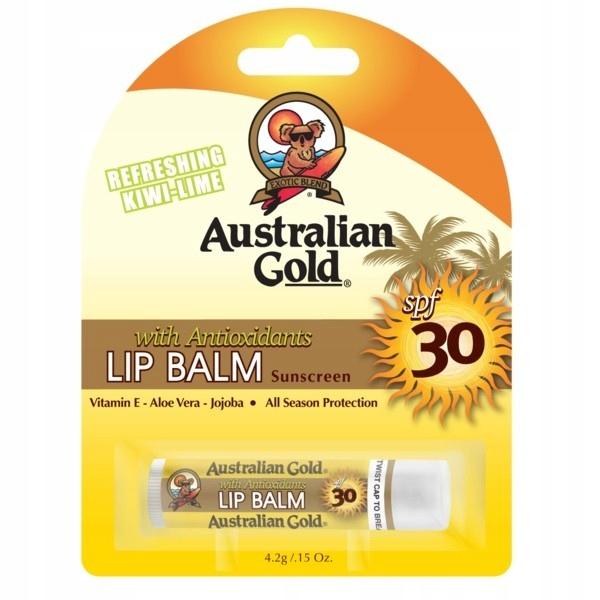 Australian Gold БАЛЬЗАМ ДЛЯ ГУБ SPF30 защитная губная помада