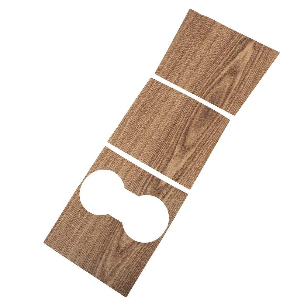 Наклейка на центральную консоль автомобиля Model3 для Tesla Model 3 Y, деревянная консоль, аксессуары для зерна для Tesla Model Three, аксессуар