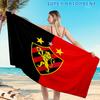 1PC Sport Club Recife Crest Beach Towel, Microfiber Beach Towel, Perfect For Pool, Beach, Travel, Home Decor Beach Party Fan gifts
