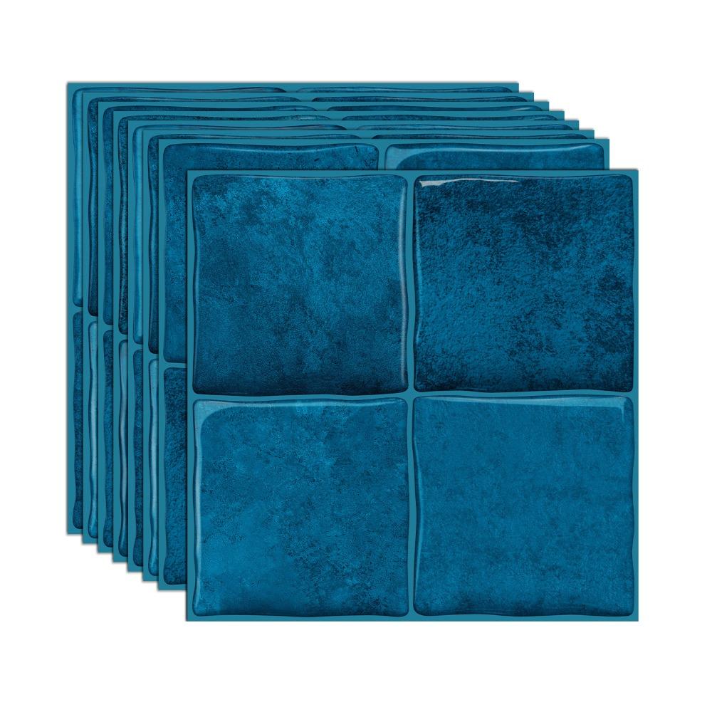 Lightweight Self-adhesive wallpaper Waterproof DIY Backsplash Tiles Indoor Decoration