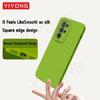 Чехол S25 Ultra, мягкий, шелковистый, жидкий, силиконовый чехол для Samsung Galaxy S25 S24 S23 S22 Plus S25+ S24+ S23+, чехлы для телефонов