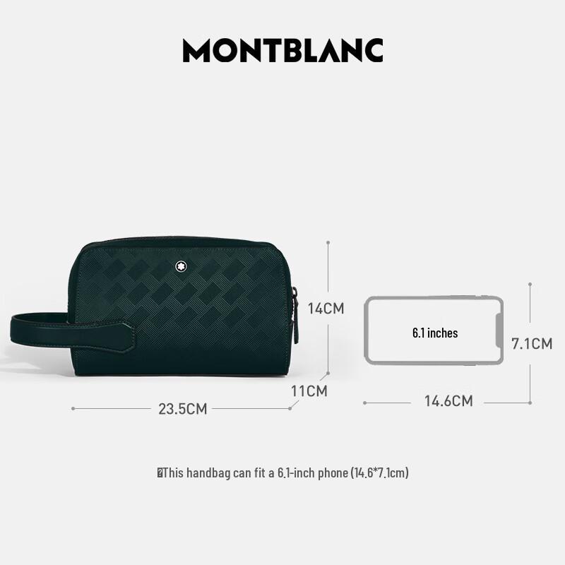 Montblanc Кожаная косметичка Sartorial 3.0 на молнии
