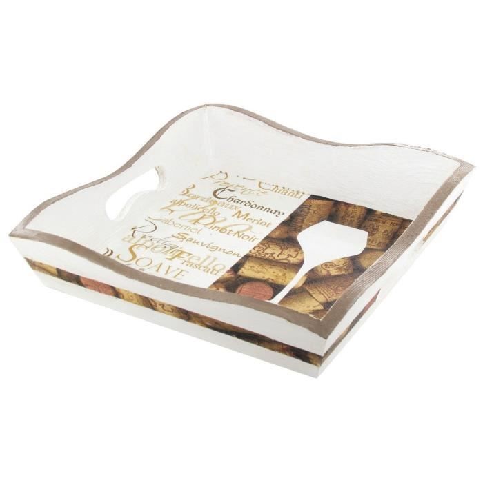 CTOP Plateau Carré 20*20 Cm