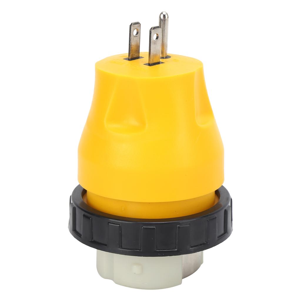 Электрический адаптер RV с блокировкой 15A вилка папа на 50A розетка мама поворотная блокировка разъем шнура питания вилка США 125В