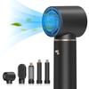 5-in-1 Air Blower Brush Hair Styler Ionic Hot Air Brush Curler & Straightener 1000W Detachable Heads Diffuser Salons Hair Tools