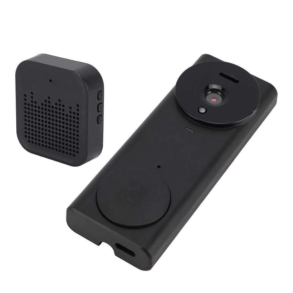 Wireless Video Doorbell Camera Long Standby APP Viewing 130 Deg Wide Angle Lens Intelligent Visual