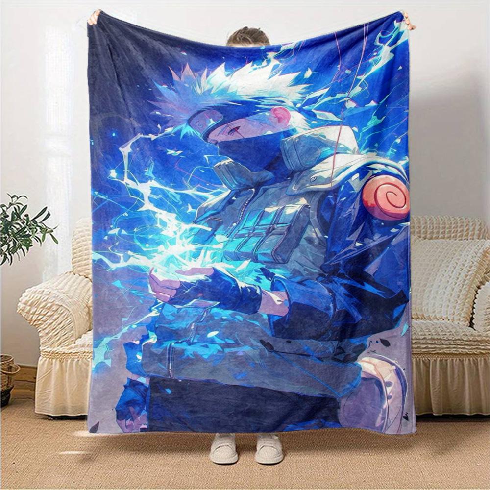 Naruto Blanket Durable Comfort Perfect for Chair Livingroom Bed All-Season Use Modern Perfect Gift for Relatives and Friends