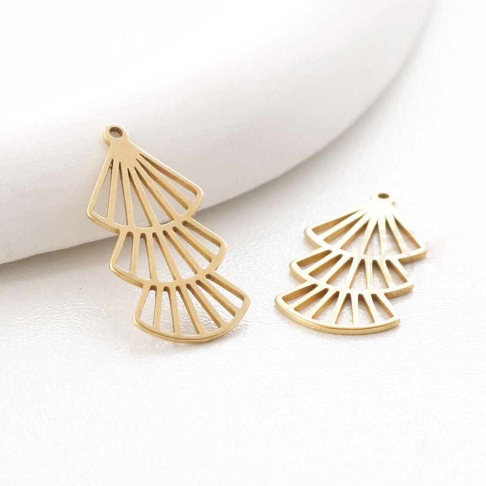 Top Loop DIY Jewelry Charms Geometric Shape Hanging Connector DIY Jewelry Kit  Bracelet Making