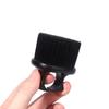 1pcs Ring Design Plastic Portable Hair Shattering Brush Hair Shattering Cleaning Salon Tool Special for real hair wigs