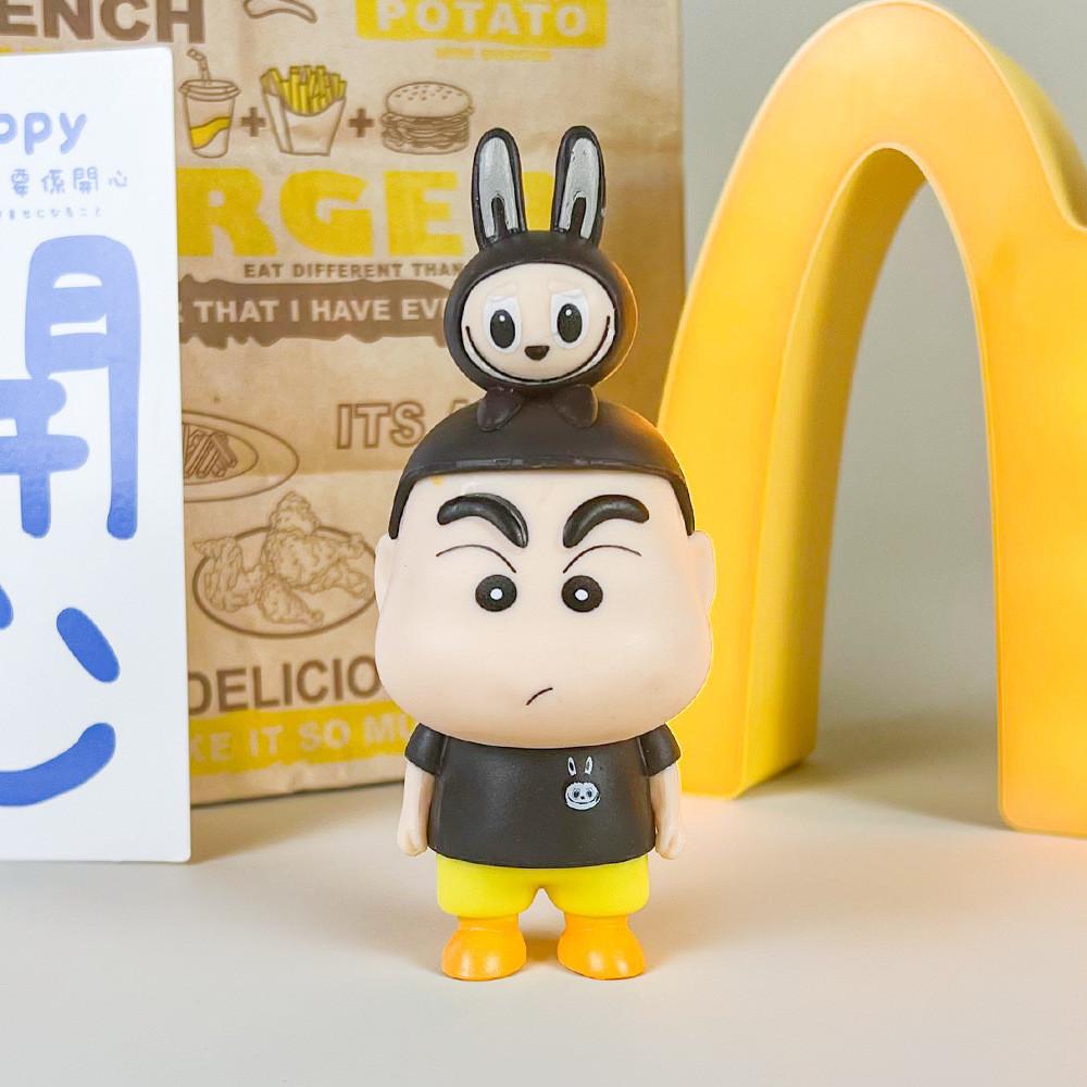 Crayon Pvc Shinchan Desktop Figure Room Decor With Assembly Feature