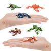 Mini Pvc Frog Model Static Animal Figurine For Kids Learning And Home Decorations