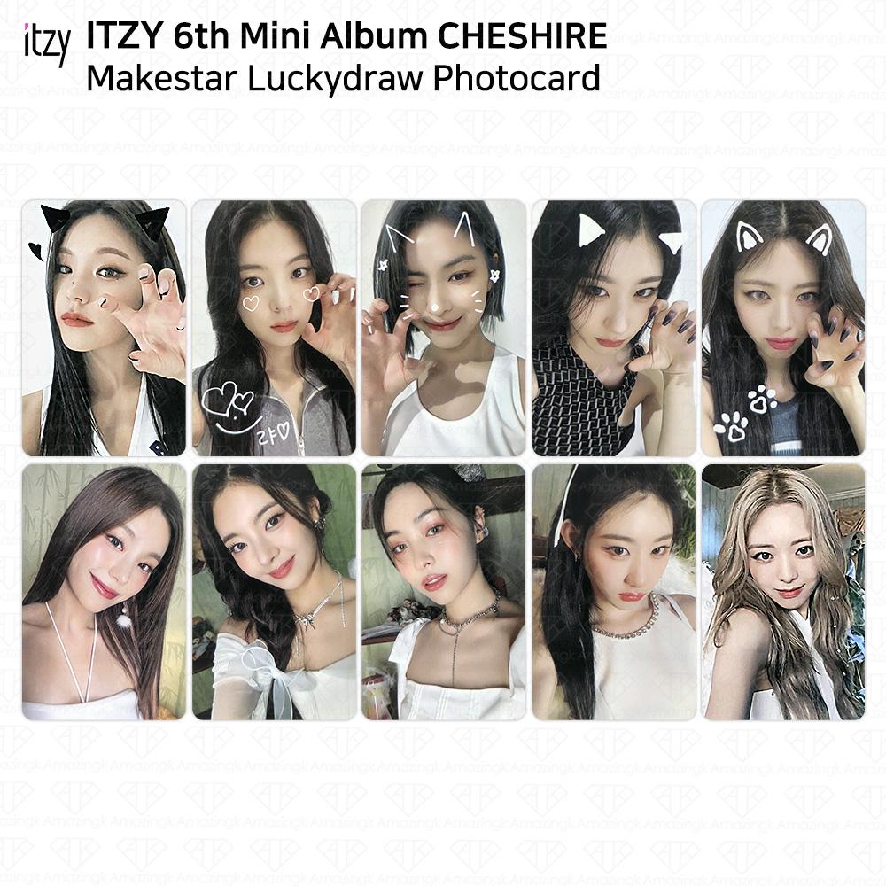 ITZY 6th Mini Album Cheshire Makestar Lucky Draw Photocard 2 Versions KPOP K-POP