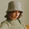Poesiedame [The Shelter] Pleats Bucket Hat In Khaki