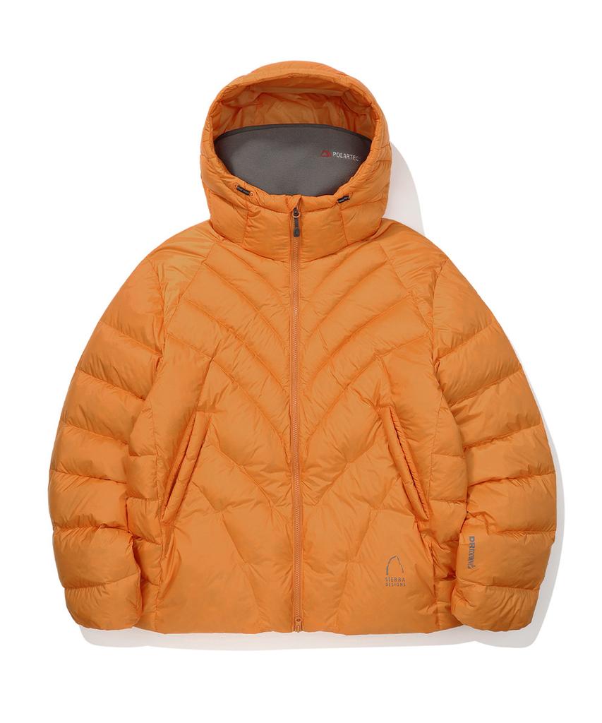 Sierra Designs Cal Goose Down Hooded Jacket Orange