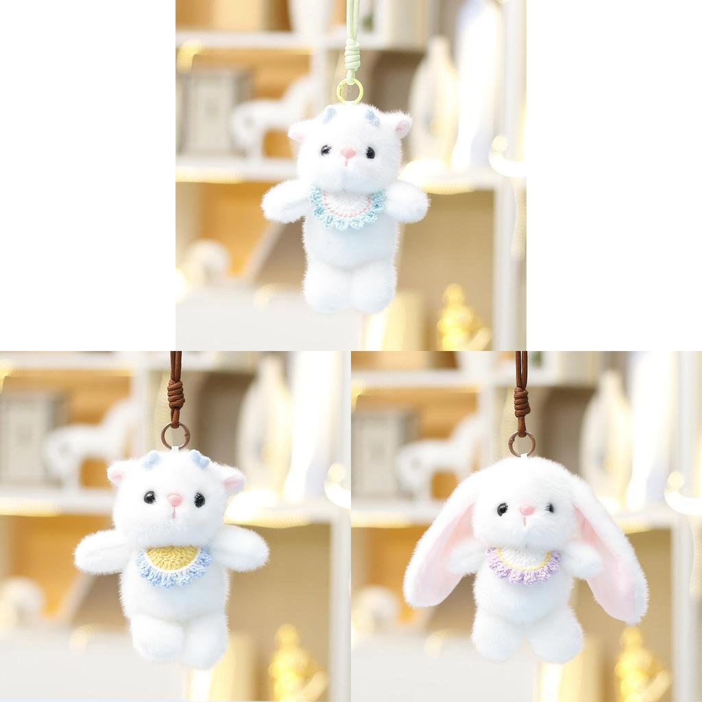Adorable Cat Plush Keyring With Highquality Plush For Girls Gift And Handbag Charm