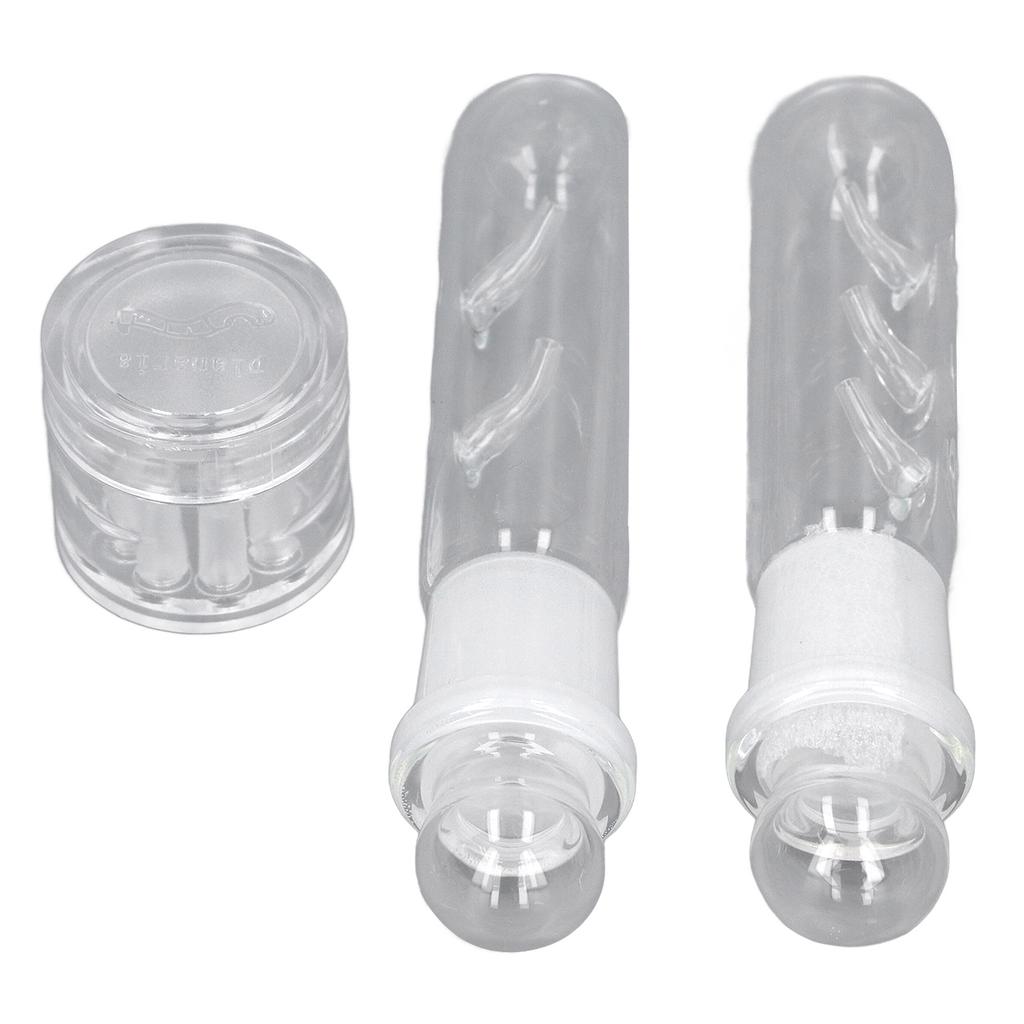 Ловушка для планарий Прозрачное стекло Легко использовать 2 отверстия 3 отверстия 8 отверстий Ловец планарий для аквариума Креветочник