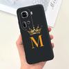 Чехол для Oppo Reno 11 5G Reno11 F Милая корона Буквы Чехол Мягкий силиконовый чехол для телефона Для Oppo Reno11 Pro Reno 11F Задняя крышка Сумки
