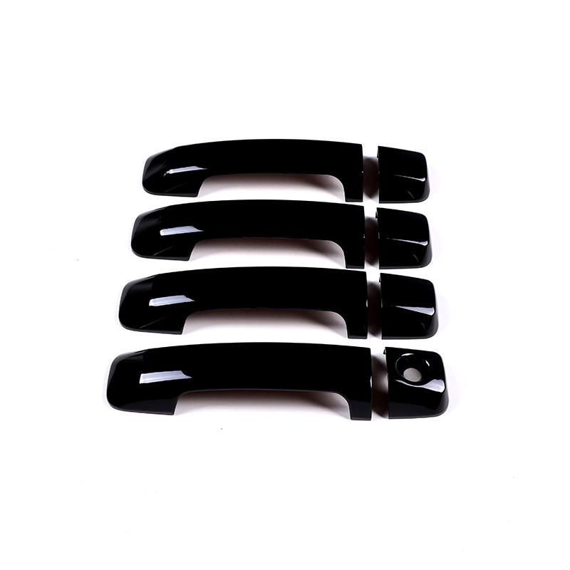 Накладка на дверную ручку автомобиля, защитная наклейка, подходит для Toyota Tundra Sequoia 2007-автомобильный экстерьер