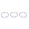 3pcs Seal Rings Fit for Dolim 51mm Coffee Machine Anti Leak Water Heat Proof Silicone Seal Rings