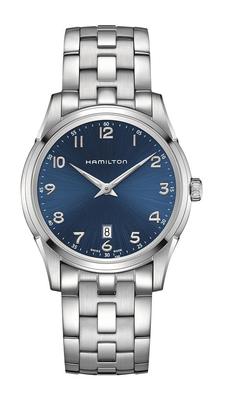 Мужские часы Hamilton Jazzmaster Thinline Quartz H38511143 (Официально импортировано) с официальной гарантией