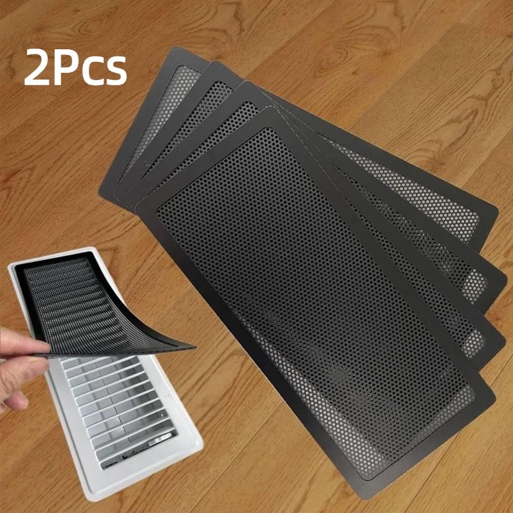2Pcs Heavy-Duty Magnetic Air Vent Screen Cover Dust Magnetic Vent Cover HVAC Vent Screen Cover Wall