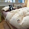 Class A Bedding Cotton, Double Yarn Pure Cotton Quilt Cover Sheet Quilt Cover Sheet Sheet Student Dormitory