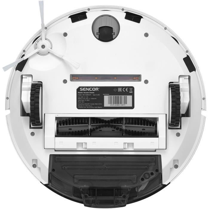 Aspirateur Robot Laveur - SENCOR - SRV 9385WH - 4000 Pa - 200 min - 70 db - Blanc