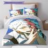 The Summer Hikaru Died Pattern Bedding,Quilt Set Quilt Cover Pillowcase Home Birthday Gift (1 * duvet cover + 2 * pillowcase, without core)