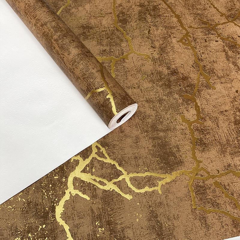 Marble wallpaper home decoration cement concrete texture wallpaper roll living room bedroom shop