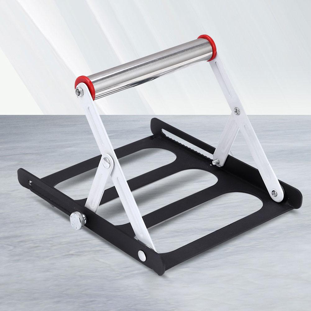 Adjustable Table Saw Stand Foldable Metal Cutting Machine Work Support Stand Height Adjustable Cutting Machine Attachment