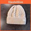 Mens Knit Hat With Alphabet Embroidery Thermal Winter Casual Beanie