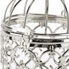 Iron Hanging Lantern Candle Holder Electroplated Birdcage Candlestick Decorations  Gift For Events