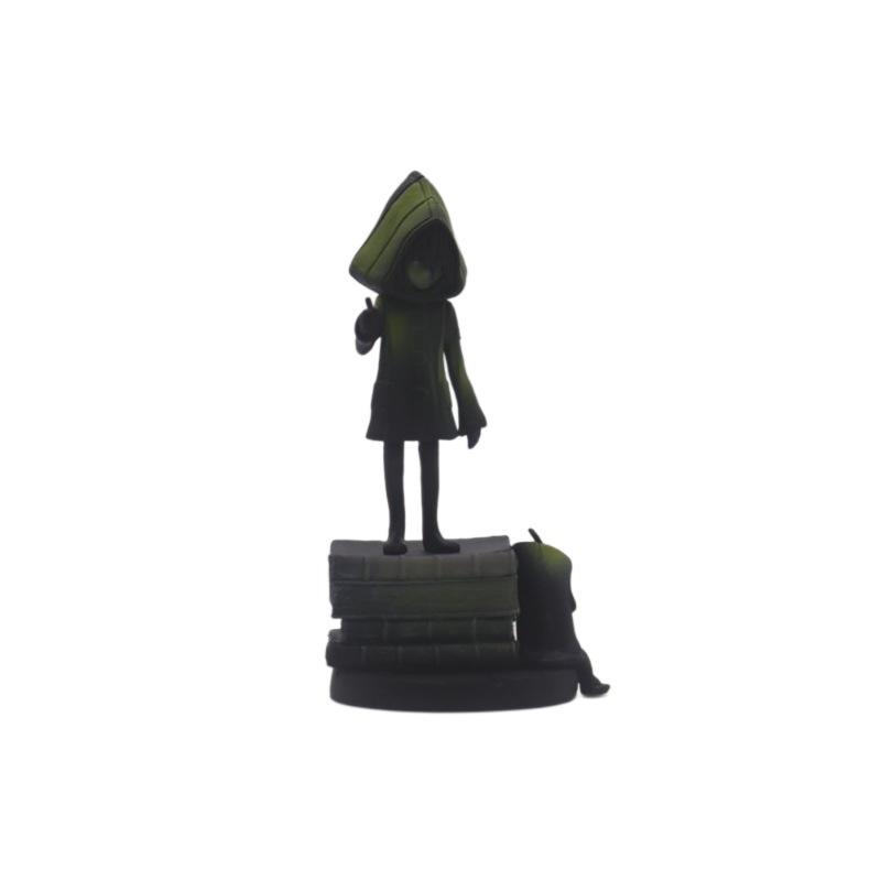 Little Nightmares Шесть Желтый Дождевик Фигурка Стоящая Nome Коллекционная Модель В Коробке Украшение Настольное Украшение Игрушка