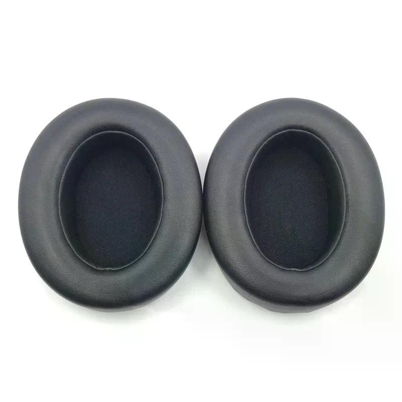 One Piece Headphone Ear Cushions in Protein Leather, Designed for Sony WH-XB910N, Memory Foam Ear Pads Replacement