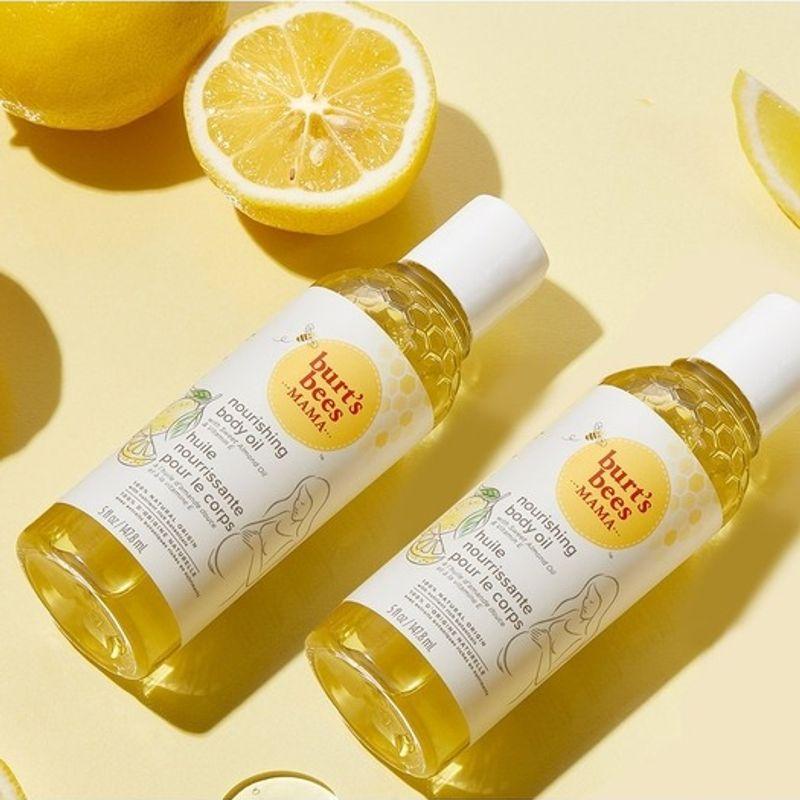 BURT’S BEES Питательное масло для тела Mama Bee 147 мл x 2