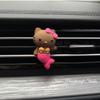 Air Vent Decoration Hellokitty Mermaid-Shaped Car Hanging Ornament Cute Cartoon Aroma Diffuser Stone Aromatherapy Gypsum